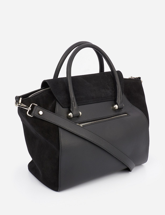Черная женская сумка MASCOTTE 697-1219-102 | ракурс 3