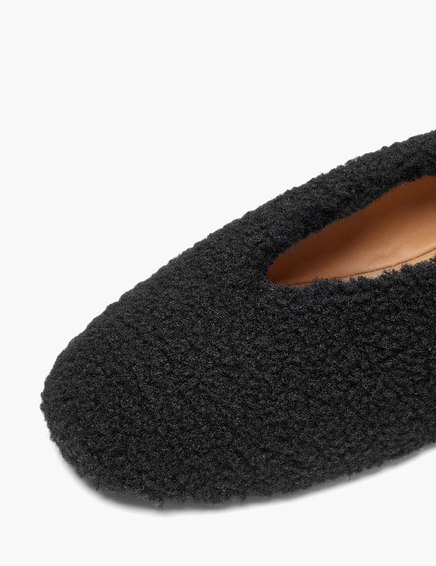 Черные женские балетки MASCOTTE 233-621511-0402 | ракурс 7