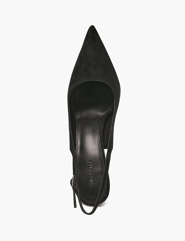 Черные женские туфли MASCOTTE 58-514111-3605M | ракурс 4