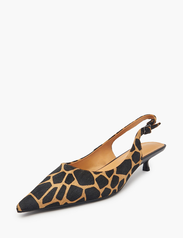 Женские туфли с анималистичным принтом  MASCOTTE 100-514611-0109 | ракурс 4 Женские туфли с анималистичным принтом  MASCOTTE 100-514611-0109 | ракурс 4