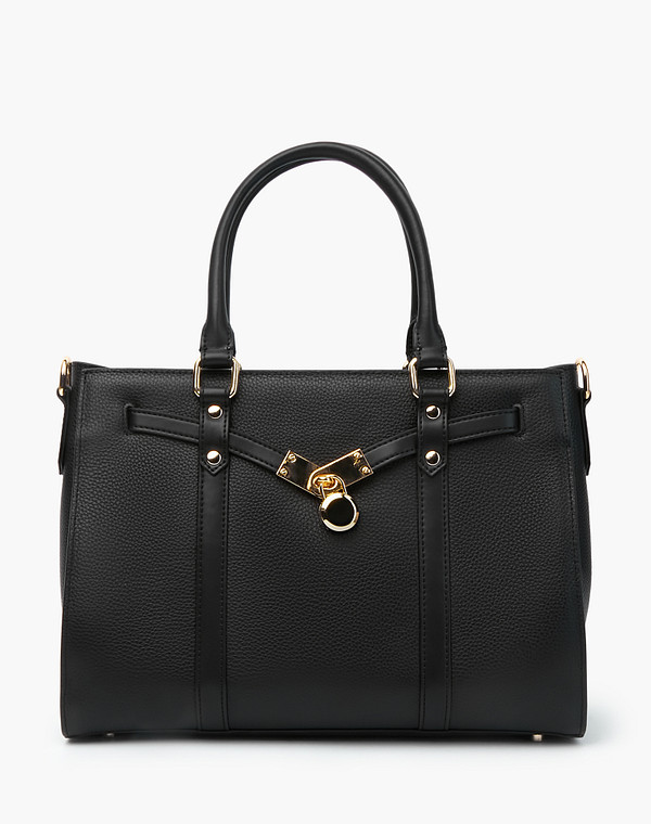 660-2122-102 Сумка женская нат.кожа-и.кожа/текстиль черн, M, Mascotte