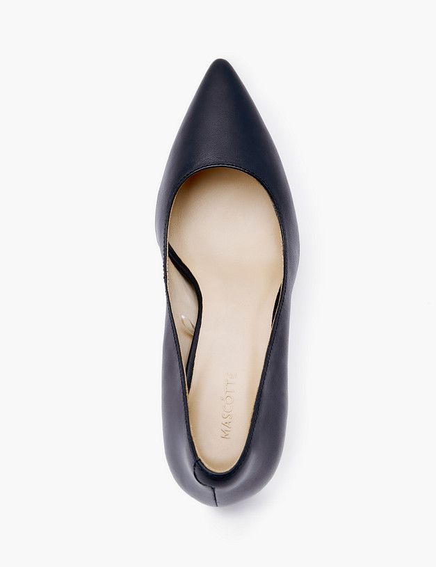 Черные кожаные женские туфли MASCOTTE 100-310711-0502 | ракурс 4
