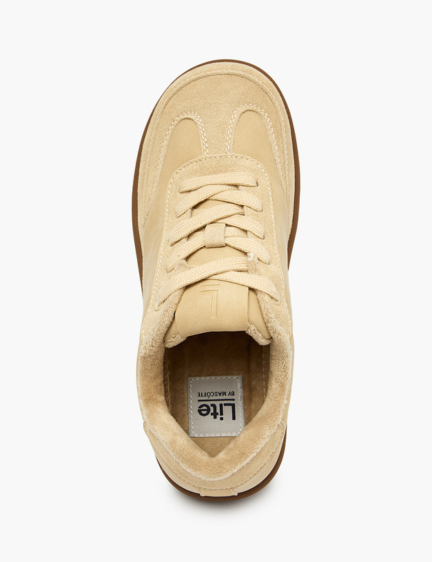 Бежевые женские кеды MASCOTTE 234-527321-0608 | ракурс 4