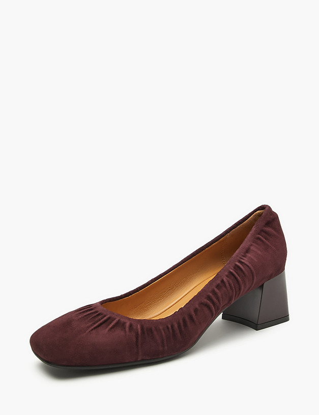 Бордовые женские туфли MASCOTTE 175-5282618-4686M | ракурс 2