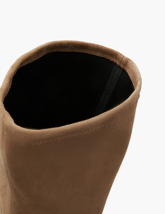 Бежевые женские ботфорты MASCOTTE 172-3202824-2408 | ракурс 6