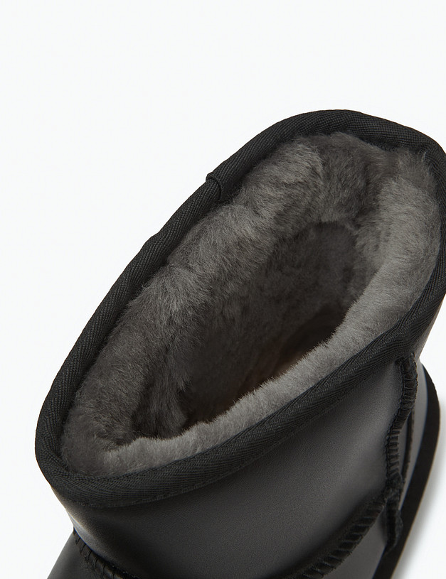 Черные мужские угги MASCOTTE 234-326534-0912 | ракурс 6