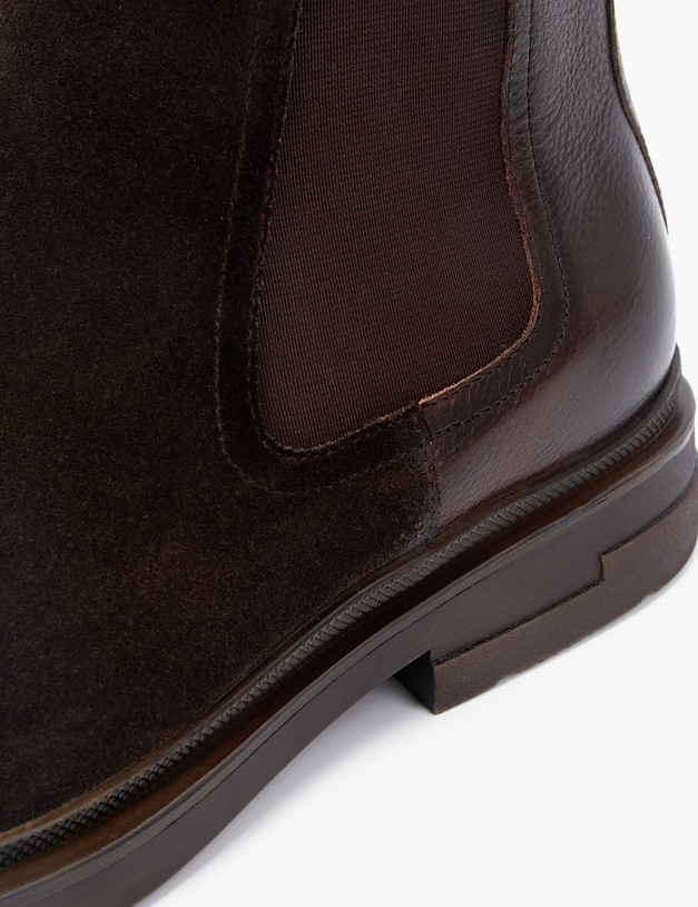 Коричневые мужские челси MASCOTTE 58-224426-0209 | ракурс 8