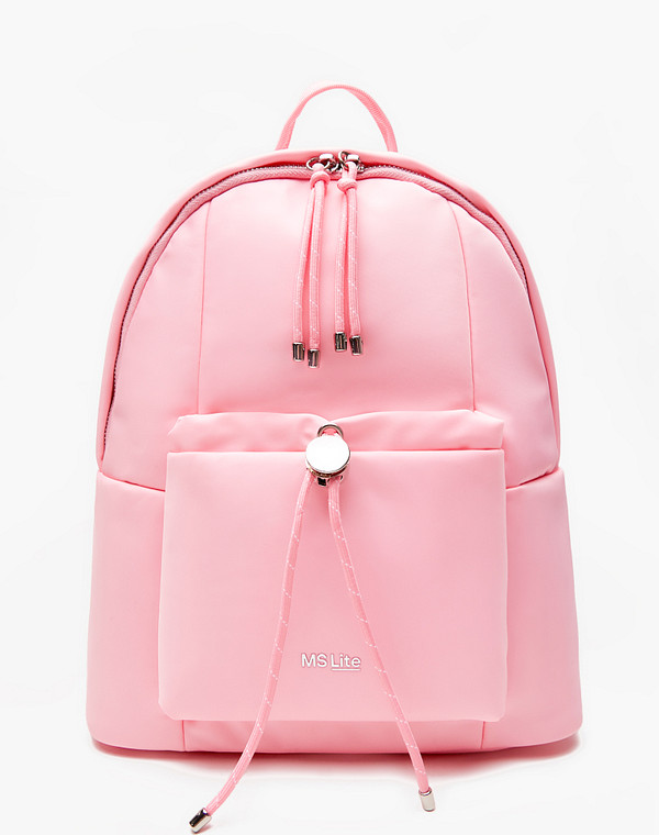 670-4129-206 Рюкзак женский текстиль-и.кожа/текстиль розов, L, Mascotte Lite
