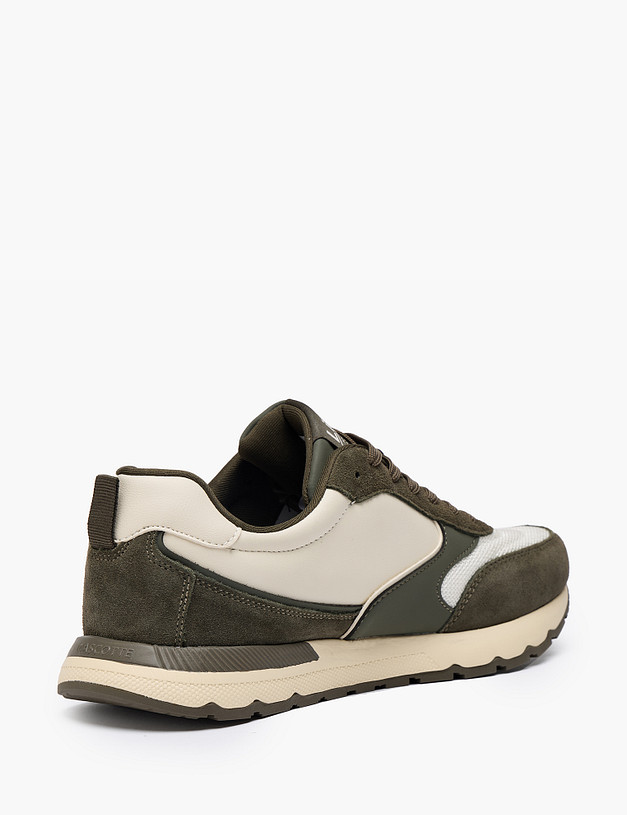 Оливковые мужские кроссовки MASCOTTE 64-6150823-0204 | ракурс 3