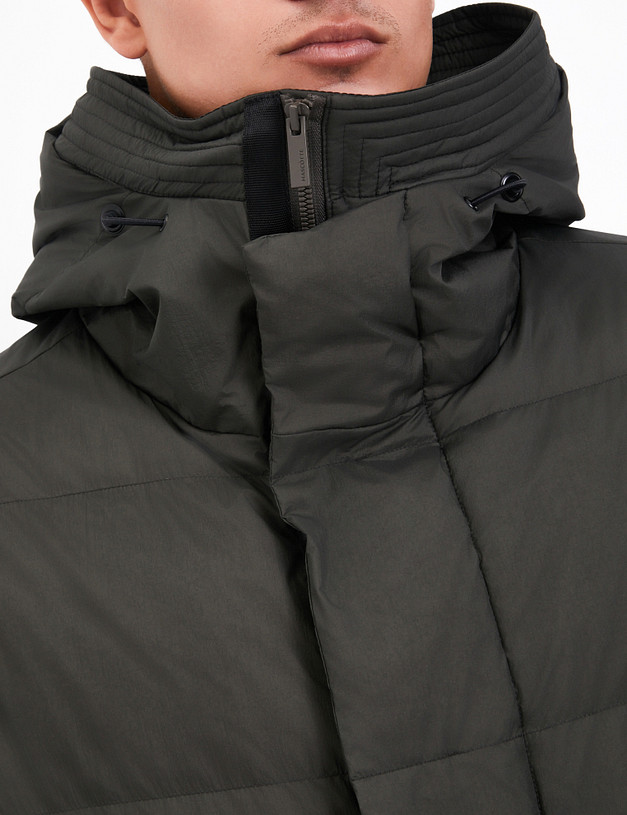 Мужской пуховик цвета хаки MASCOTTE 837-4206-2404 | ракурс 7 Мужской пуховик цвета хаки MASCOTTE 837-4206-2404 | ракурс 7