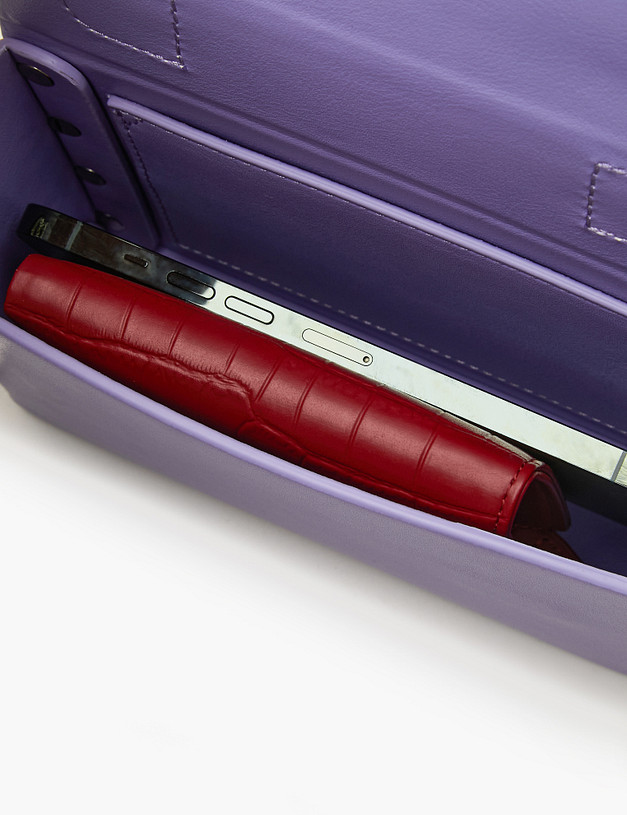 Лавандовая женская сумка MASCOTTE 671-4114-607 | ракурс 7 Лавандовая женская сумка MASCOTTE 671-4114-607 | ракурс 7