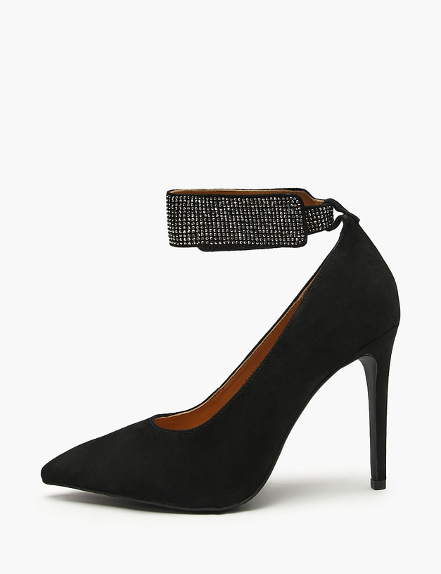 Черные женские туфли MASCOTTE 233-520311-3605M | ракурс 2