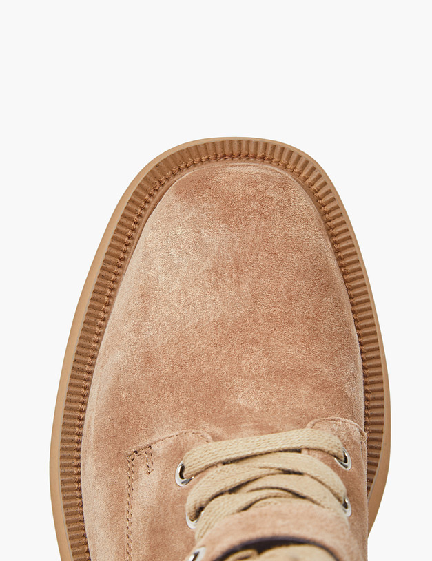 Бежевые женские ботинки MASCOTTE 172-3201221-3671M | ракурс 4 Бежевые женские ботинки MASCOTTE 172-3201221-3671M | ракурс 4