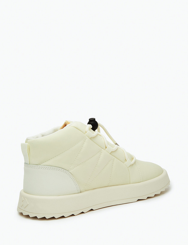 Молочные женские дутики MASCOTTE 151-3203123-0201 | ракурс 4