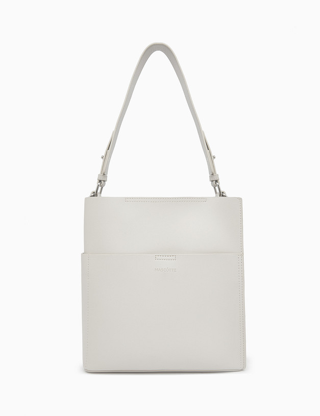 Белая женская сумка MASCOTTE 642-0113-601 | ракурс 2