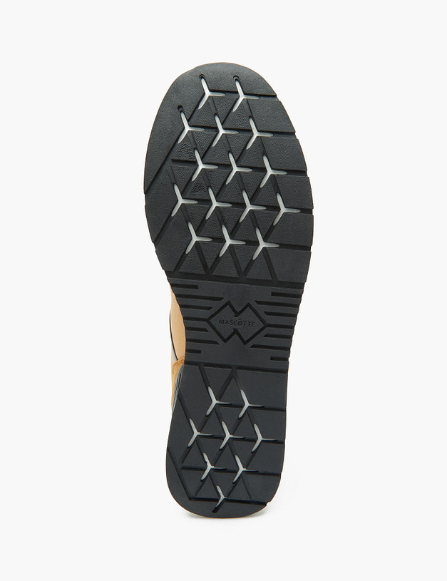 Рыжие мужские кроссовки с контрастными вставками MASCOTTE 189-3114523-0213 | ракурс 5