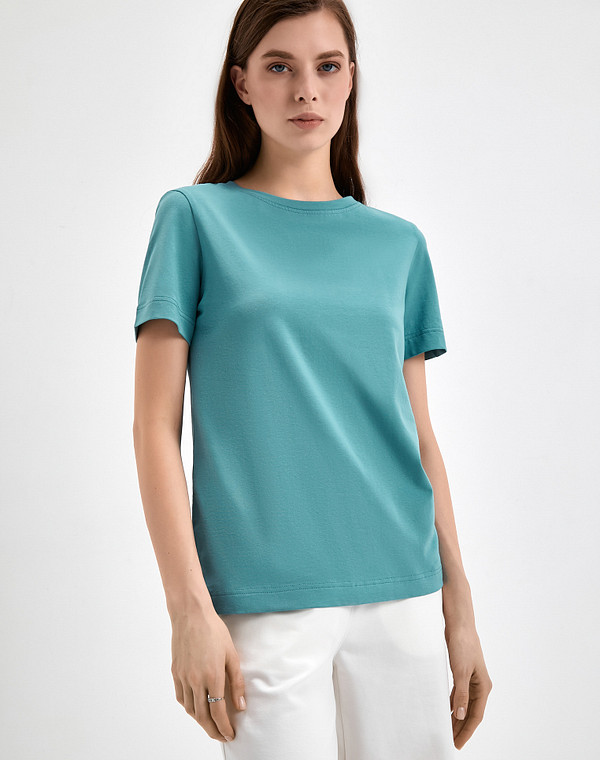 790-3114-2614 Футболка женская зелен, Mascotte