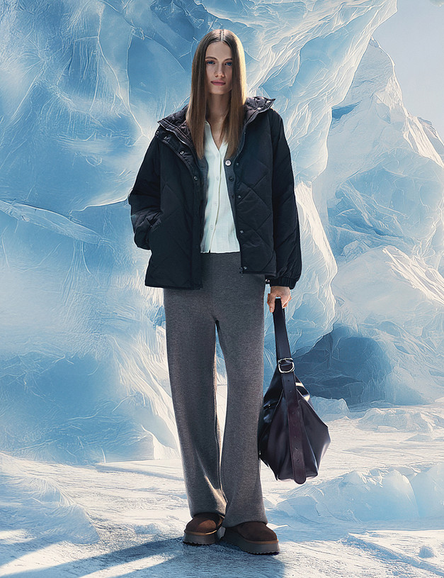 Коричневые женские угги MASCOTTE 234-520551-0209 | ракурс 1