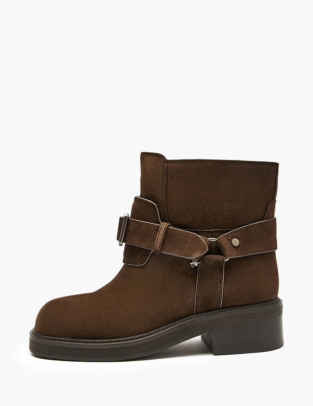 Коричневые женские ботинки MASCOTTE 175-5282321-3249M | ракурс 1