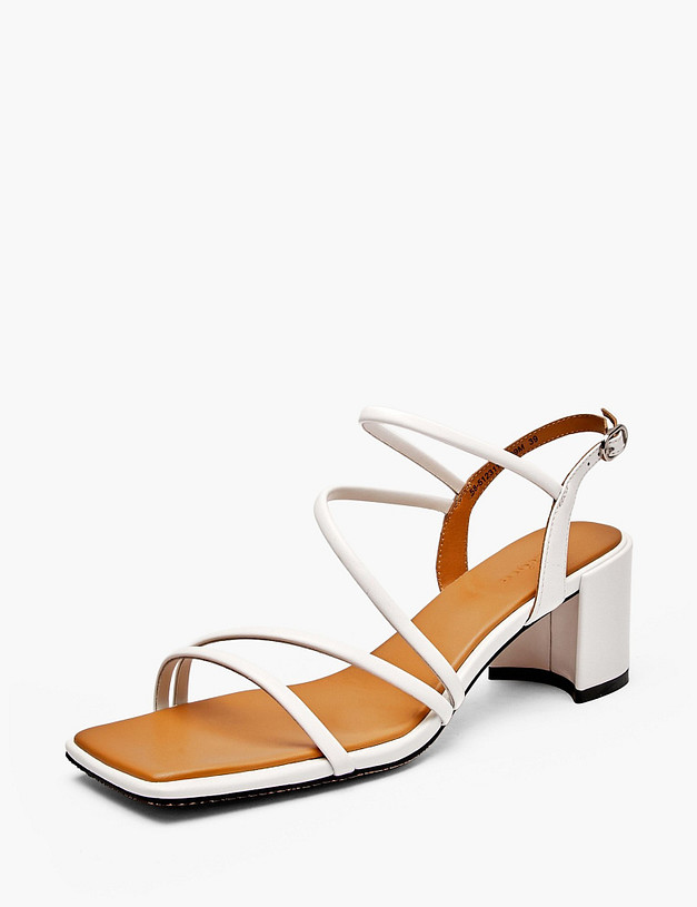 Белые женские босоножки MASCOTTE 58-512311-3569M | ракурс 2