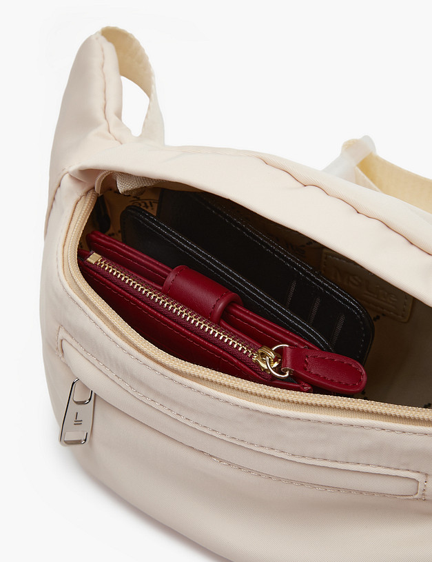 Бежевая женская сумка MASCOTTE 626-4109-208 | ракурс 7 Бежевая женская сумка MASCOTTE 626-4109-208 | ракурс 7