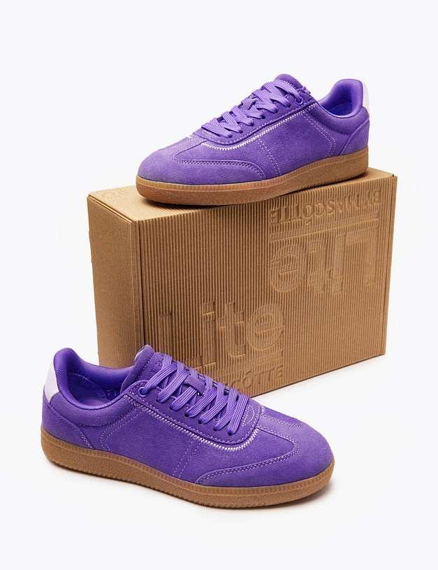 Фиолетовые женские кеды MASCOTTE 64-518321-0207 | ракурс 6