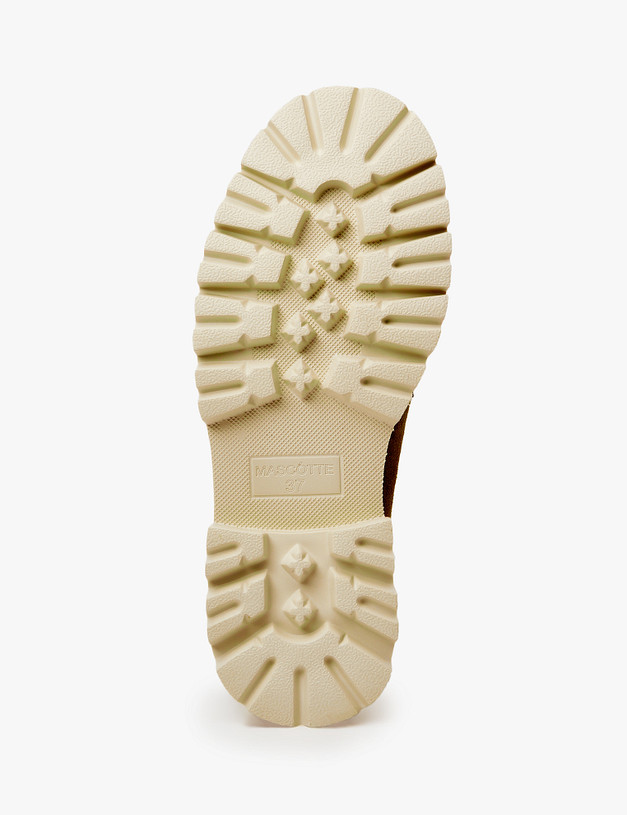 Зеленые велюровые женские лоферы MASCOTTE 233-210911-4601M | ракурс 5 Зеленые велюровые женские лоферы MASCOTTE 233-210911-4601M | ракурс 5