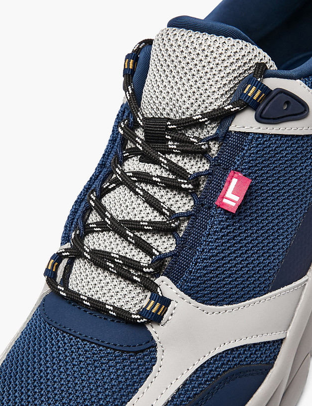 Синие мужские кроссовки MASCOTTE 181-512222-0203 | ракурс 6