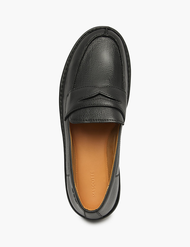 Черные женские лоферы MASCOTTE 22-5261711-3180M | ракурс 4