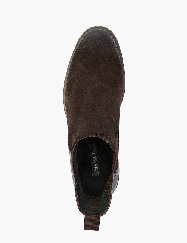 Коричневые мужские челси MASCOTTE 58-224426-0209 | ракурс 6
