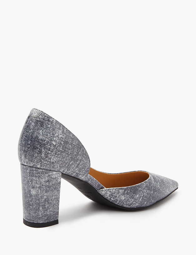 Синие женские туфли MASCOTTE 172-4122712-0303 | ракурс 4