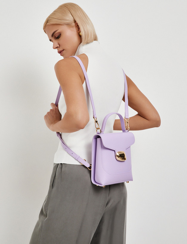 Сиреневый женский рюкзак MASCOTTE 604-5138-607 | ракурс 1