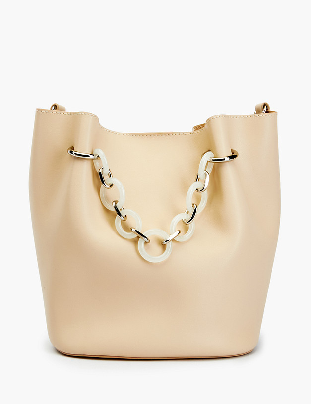 Бежевая женская сумка MASCOTTE 671-2117-608 | ракурс 2