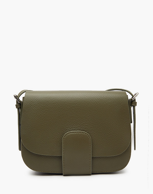 660-3107-104 Сумка женская нат.кожа-и.кожа/текстиль зелен, S, Mascotte