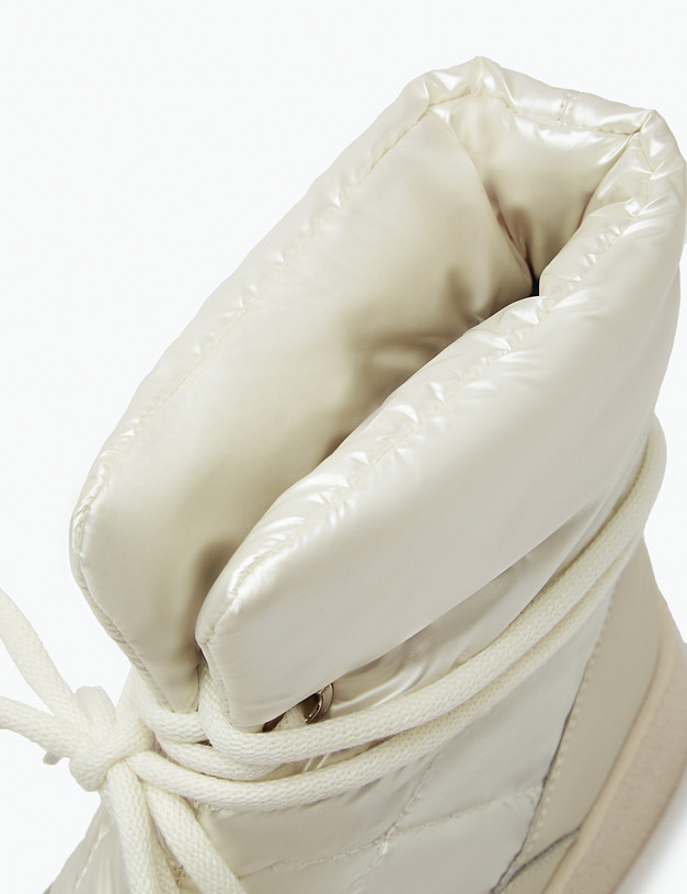 Молочные женские дутики MASCOTTE 36-321321-0201 | ракурс 7