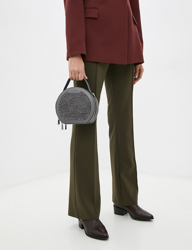 Серая женская сумка MASCOTTE 610-1209-610 | ракурс 1