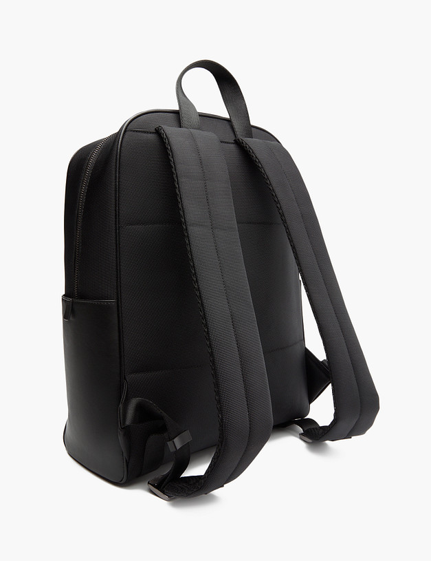 Черный мужской рюкзак MASCOTTE 604-3102-202 | ракурс 4 Черный мужской рюкзак MASCOTTE 604-3102-202 | ракурс 4