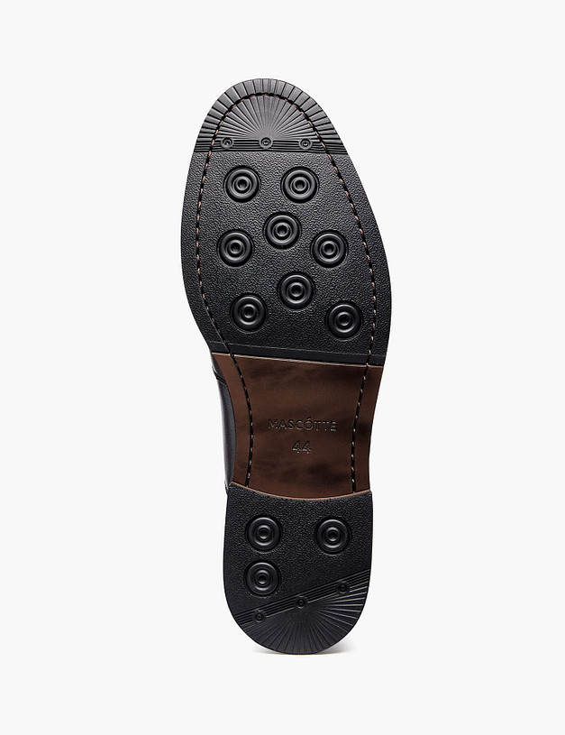 Черные мужские оксфорды MASCOTTE 142-611011-0102 | ракурс 5