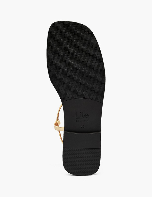 Желтые женские сандалии MASCOTTE 94-614712-1011M | ракурс 5