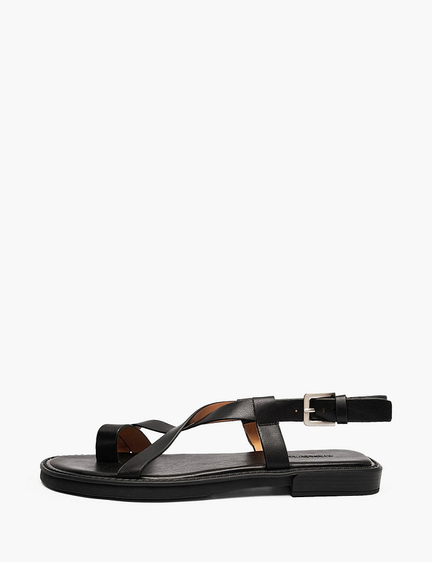 Черные женские сандалии MASCOTTE 94-614811-0602 | ракурс 1