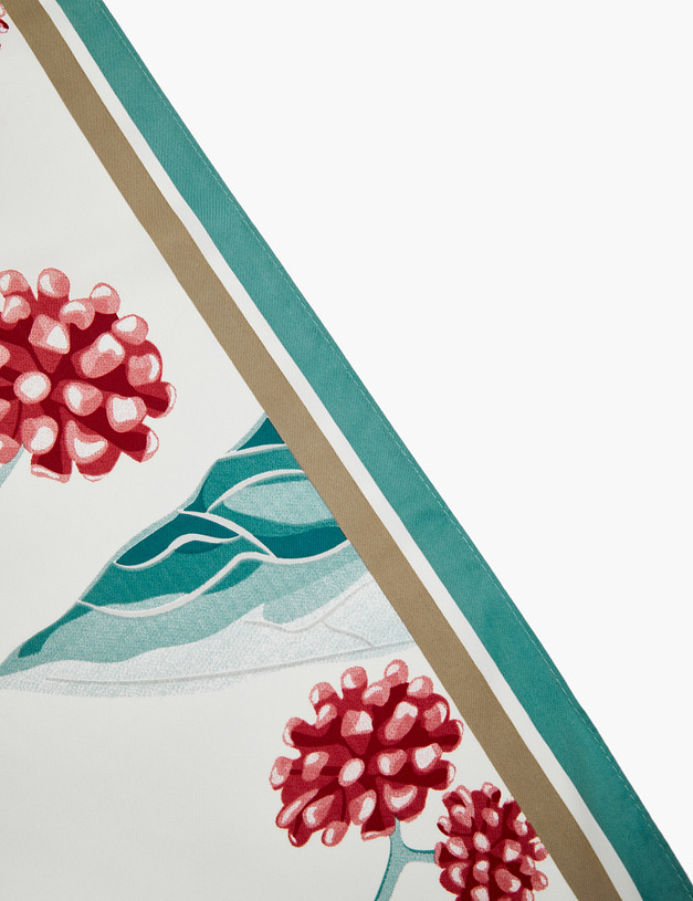 Зеленый женский платок MASCOTTE 700-3105-2404 | ракурс 3