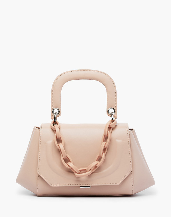 660-2121-606 Сумка женская кож.спилок-и.кожа/текстиль розов., S, Mascotte