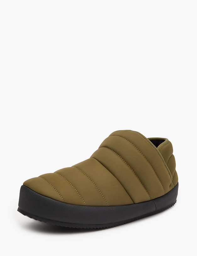 Оливковые короткие мужские дутики MASCOTTE 151-320923-0204 | ракурс 2