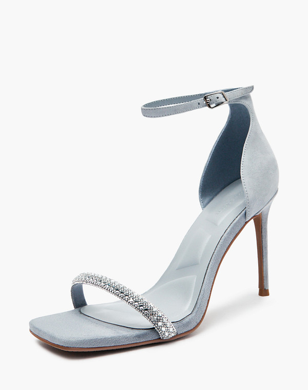 126-511812-0611 Туфли летние женские велюр-текстиль/нат.кожа голуб, Mascotte