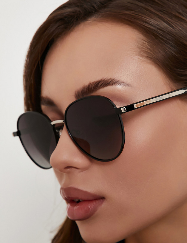 Черные женские очки MASCOTTE 793-6125-7702 | ракурс 2