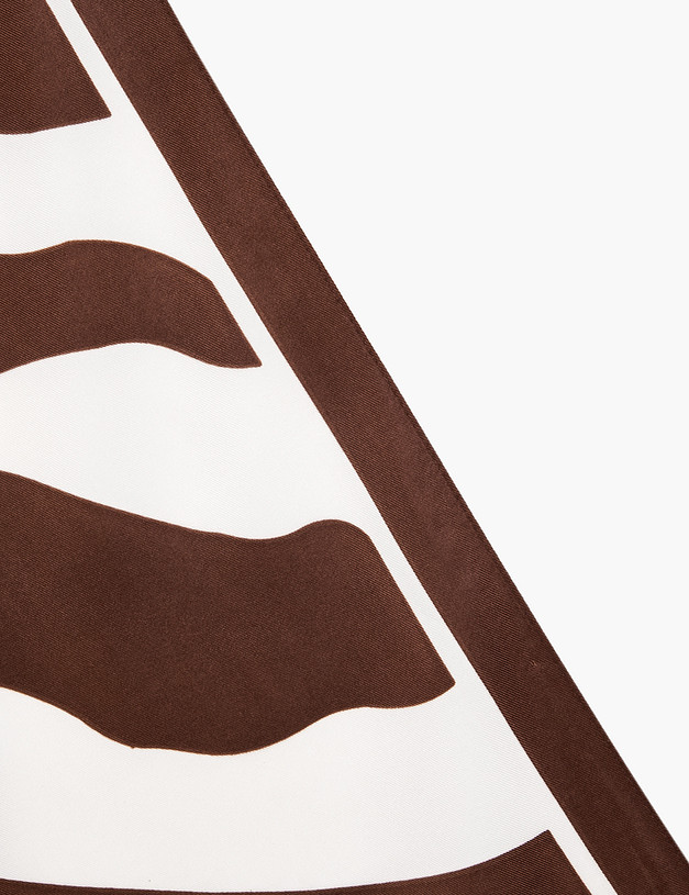 Женский платок с анималистичным принтом MASCOTTE 766-6113-2409 | ракурс 5