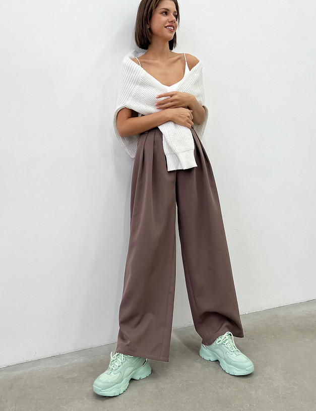 Мятные женские кроссовки MASCOTTE 189-111722-0104 | ракурс 7