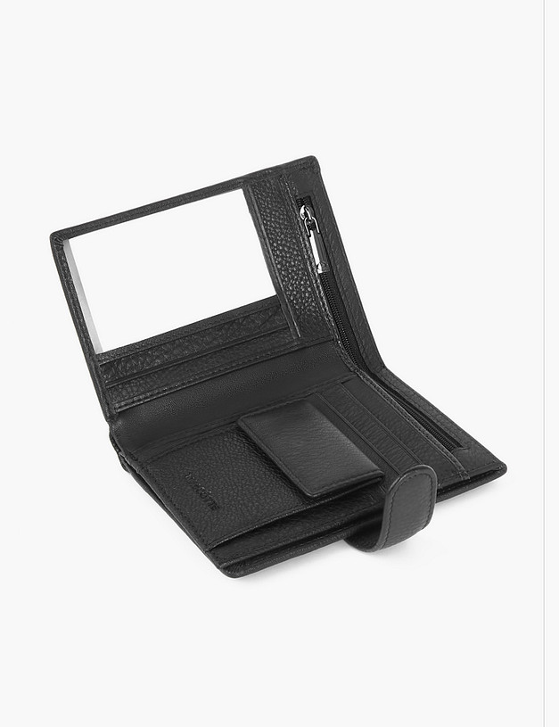 Черный мужской бумажник MASCOTTE 622-2140-102 | ракурс 4