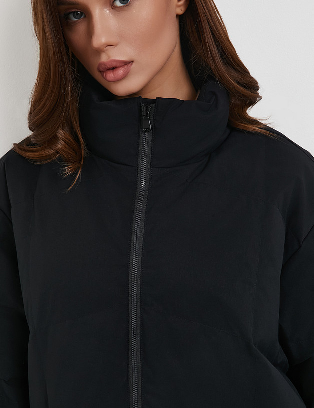 Черный женский пуховик MASCOTTE 971-5218-2402 | ракурс 5