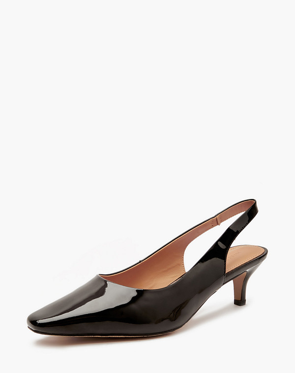 94-410111-0702 Туфли летние женские лак.кожа/нат.кожа черн, Mascotte